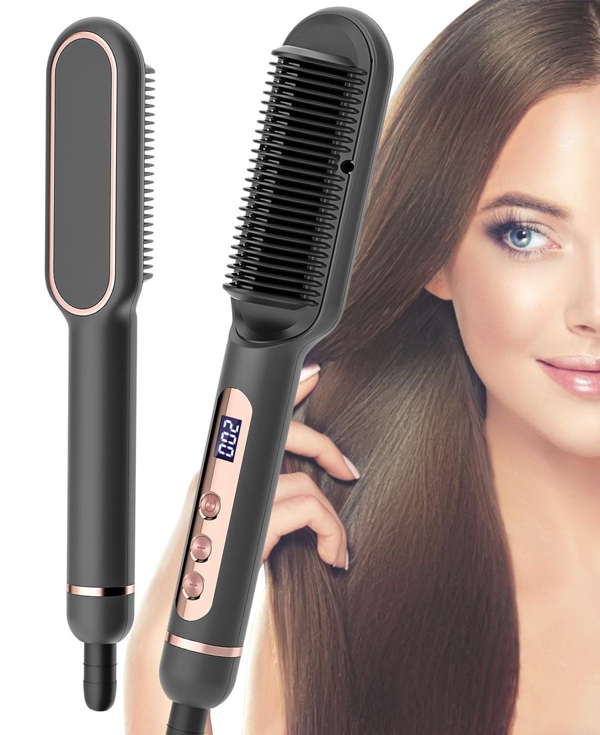 Cepillo Alisador 3 en 1 | Resultados hermosos en cualquier lugar