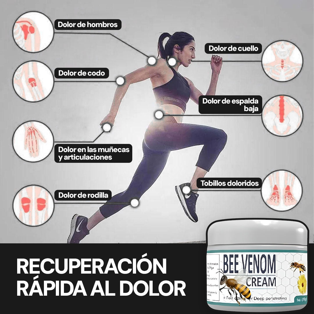 BeeVenom Crema para el dolor | Alivio Natural