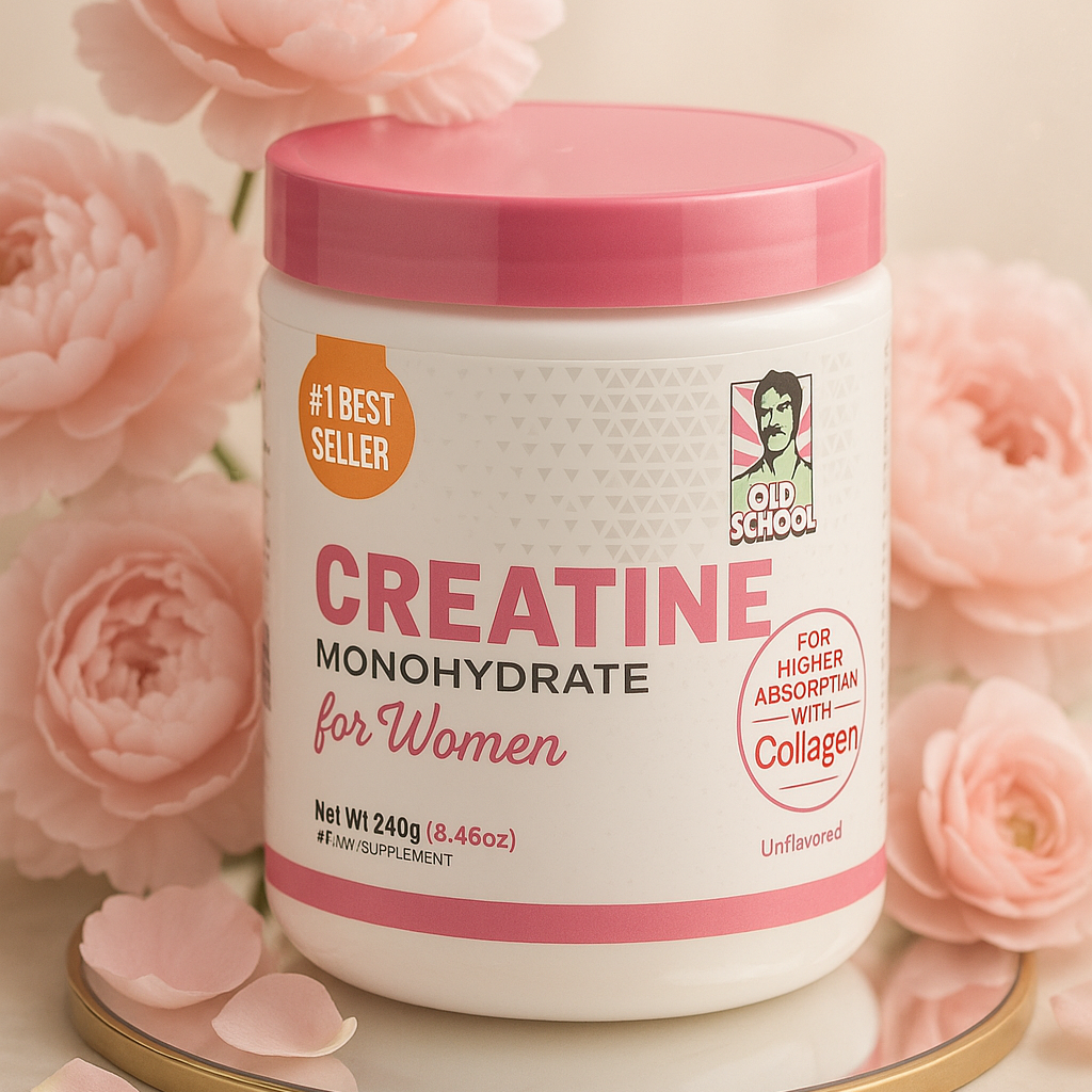 Creatina Monohidratada para Mujeres – Fuerza, Energía y Rendimiento en Cada Dosis