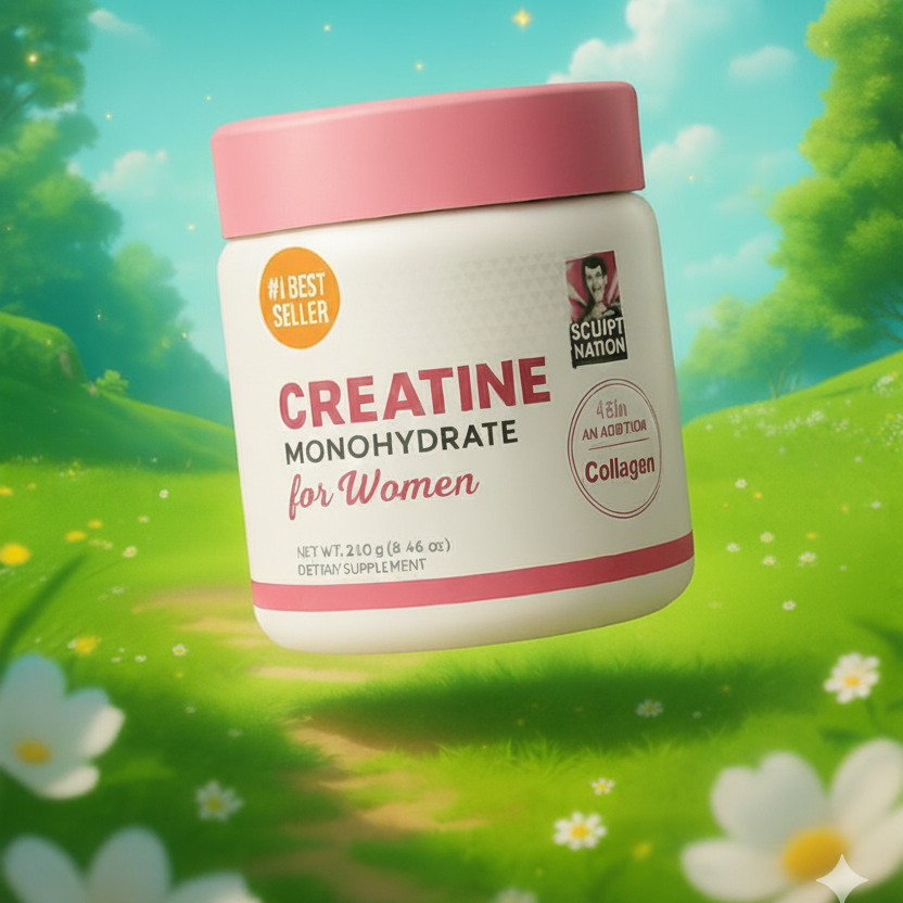 Creatina Monohidratada para Mujeres – Fuerza, Energía y Rendimiento en Cada Dosis