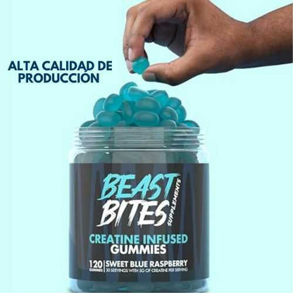|Gomitas de Creatina Monohidratada 5gr|Beast Bites™