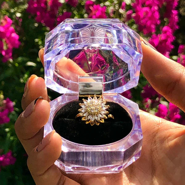ANILLO GIRASOL ANTIESTRES  🌻✨
